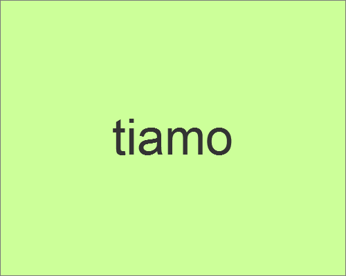 tiamo什么意思 tiamo是什么