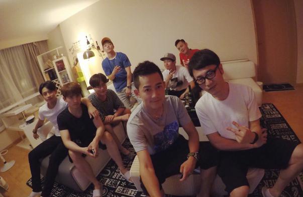 07快男清睡醒家合影